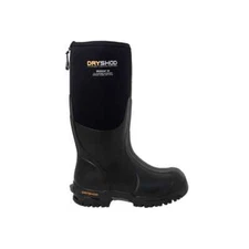 DRYSHOD Men's Mudcat High Black/Orange Boot (MDC-MH-BK)