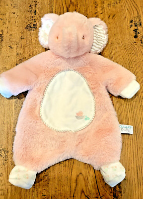 Douglas Kuscheltiere USA SSHLUMPIE rosa Elefant Plüsch Baby Kuscheldecke NEU