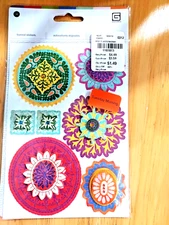 Basic Grey Layered Stickers NIP