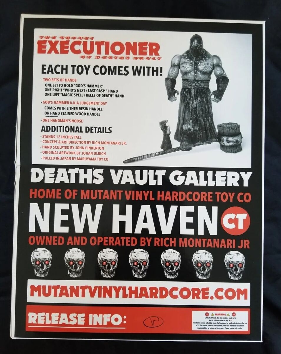 MVH Mutant Vinyl Hardcore The Executioner Death Vault MVH Mutant Vinyl Hardcore The Executioner Death Vault