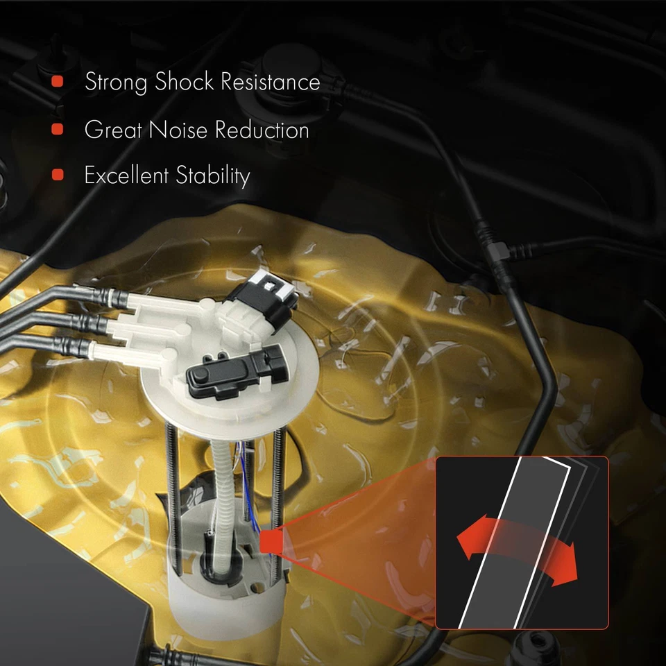 Unidad de envío de tanque de combustible con 3 salidas para Chevy C10 Suburban GMC C25 Suburban Foto 4 de 4