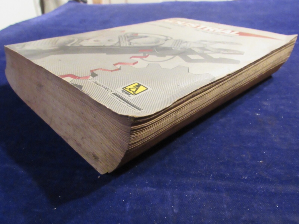 Vtg 1988 Ameritech Industrial Yellow Pages Michigan HUGE 1235pg