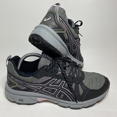 Asics GEL-Venture MX Running Shoes Black Green 1012A627