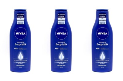 Nivea Reichhaltige Body Milk mit Mandelöl , 3x250ml EAN4005900669551