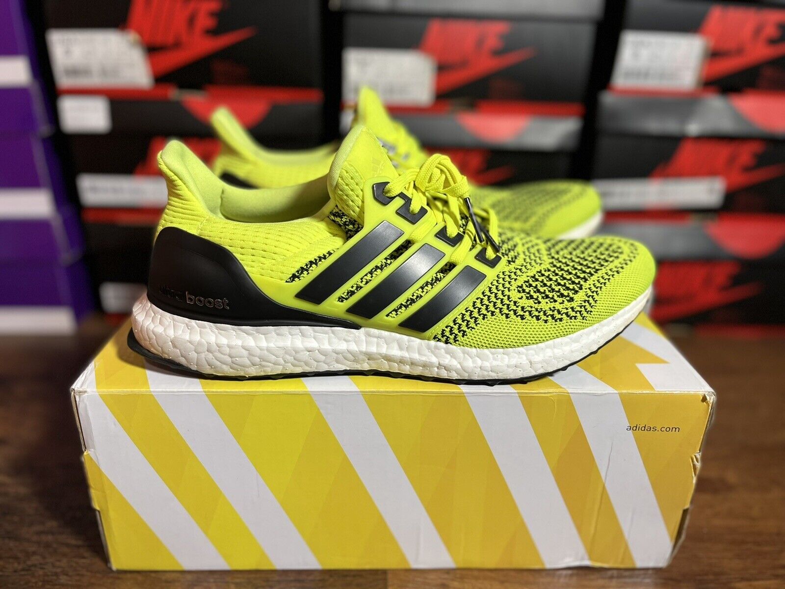 Hassy católico Bandido Adidas Ultra Boost 1.0 ' Solar Yellow ' - Size 9.5 - S77414 | eBay