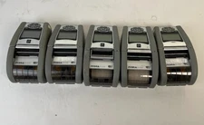 Lot of 5 Zebra QLn220 Mobile Label Printers 203dpi Direct Thermal No Battery