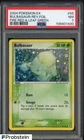 2004 Pokemon EX FIRE RED & LEAF GREEN #55 BULBASAUR-REVERSE FOIL PSA 7