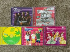 Lot 5 Disney Karaoke CDs Descendants Teen Beach Princess Music Box Christmas