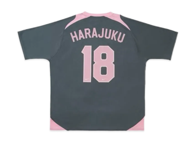PALACE x Nike Shop Exclusive Jersey Harajuku Charcoal/Pink | eBay