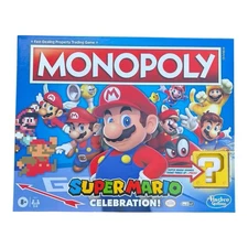 New SUPER MARIO Celebration MONOPOLY - E9517 - Limited Edition Bros NIB