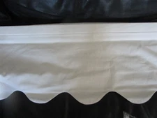 Pottery Barn Kids Evelyn Scalloped Valance Roman Shade white 44 64 New