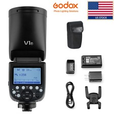 Godox V1-F 2.4G TTL Round Head Camera Flash 1/8000s HSS Speedlite for Fujifilm