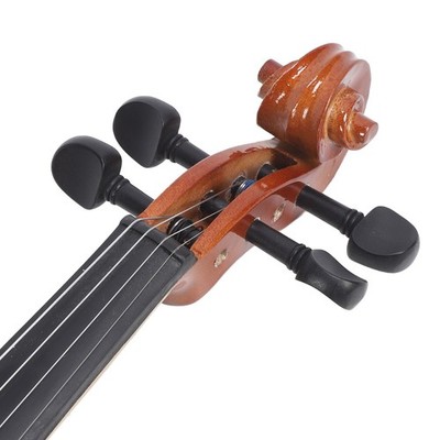 Acoustic Violin Full Basswood And Steel Wire Strings 4/4 Student Starters Vi SET