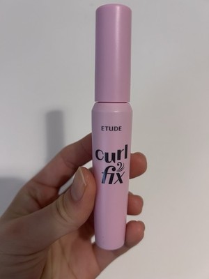 Etude Curl Fix Mascara [#1 SCHWARZ] wasserfest Make-up Wimpern Definer *UK-VERKÄUFER*