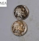 1917+1921 Buffalo Nickel Set/Lot ~ Very Fine VF ~ ZBL94