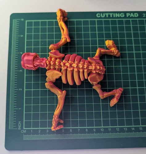Safari Esqueleto Chimpancé Impreso en 3D Esqueleto Estatuilla Nuevo - Imagen 7 de 8