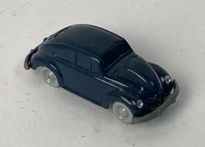 Wiking Germany HO 1:87 3 30 VW Volkswagen Beetle Kafer Unverglaste Blue