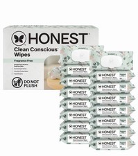 NIB- The Honest Company Clean Concious Sensitive Baby Wipes Geo 1,152 Wipes 