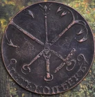 Elizaveta Petrovna 1757 RUSSIAN IMPERIAL 5 KOPEKS COIN (81)