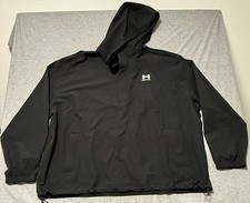 Under Armour Vibe StormShell Hoodie Mens Size XL Black Pullover Jacket NWI