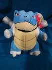 Pokémon BLASTOISE Plush Toy Doll Play By Play 1999 Nintendo 8" Retro Vintage