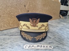 Casquette visière officiers généraux militaires de l'armée américaine WW1 ou début WW2 toutes tailles disponibles