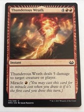 Thunderous Wrath - MTG Modern Masters 2017 - Magic the Gathering MTG Nice!