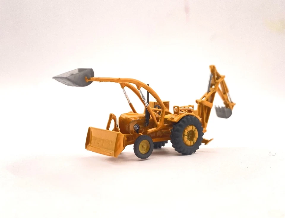 KUSSMAUL Porsche Diesel Super B308 (1958-1961) Traktor, Baggerlader 1:160 (N) - Bild 2 von 4