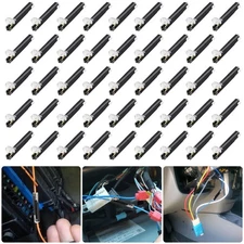 100PCS Pluggable LED Wire Connector 1-Way Quick Splice Splice Terminals 20-22AWG