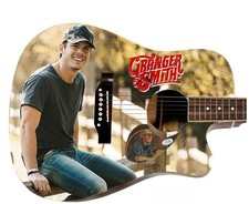 Granger Smith Signed Autographed Custom Photo Graphics Guitar ACOA ACOA