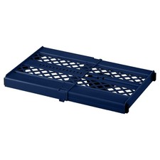 LockerMate Adjust-A-Shelf Locker Shelf, School Organizer, Blue