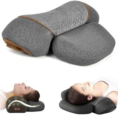 Pillow Massage Neck Hump, Traction Massager with Heat, 3 in 1 Neck Massage Pillo