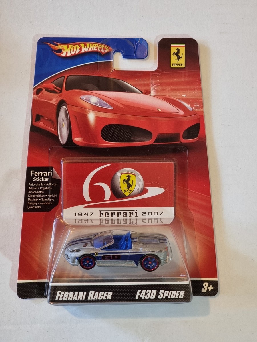未開封 1/18 Hot Wheels フェラーリ F430 Spider Hot Wheels Ferrari F430 Spider Racer Satin Silver RARE COLLECTIBLE