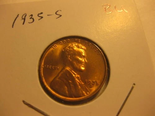 1935-S- Lincoln Cent / Uncirculated