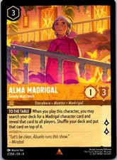 Disney Lorcana Alma Madrigal - Family Matriarch Ursula's Return Free Shipping