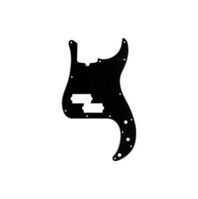 Fender 13-Hole Modern-Style Precision Bass Pickguard - Black - 3-Ply