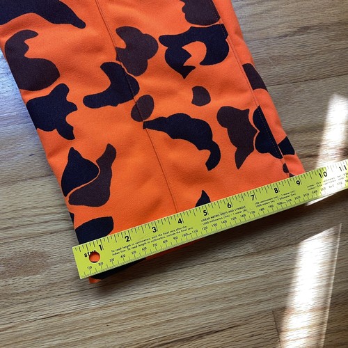 Vintage Cabela’s Men’s 34x31 Gore-Tex Camo Orange Blaze Hunting Pants USA - Picture 8 of 9