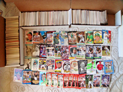 huge Oakland A's Athletics baseball card collection lot McGwire Tejada Chavez - Picture 1 of 2
