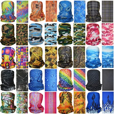 Multifunktionstuch Schlauchtuch Halstuch Loopschal Maske Motorrad Fahrrad Biker