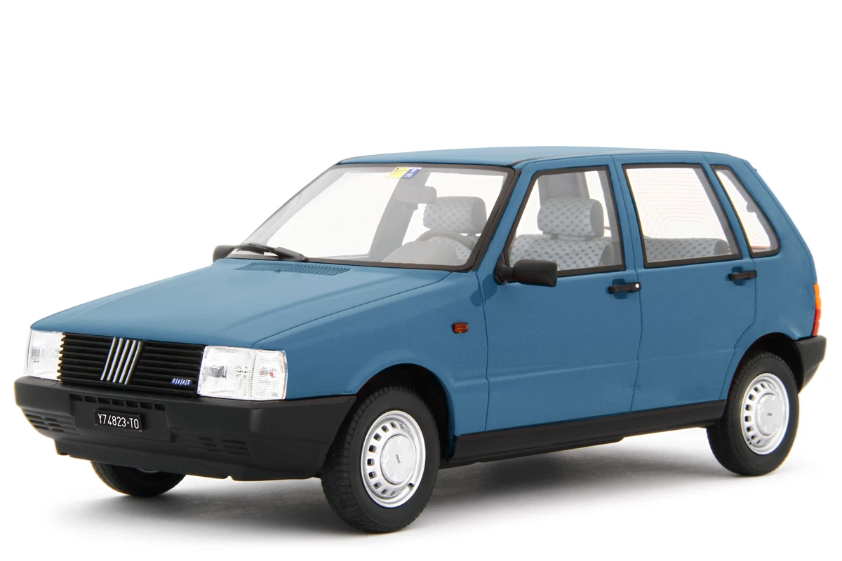 Fiat Uno 1/43 Heco Modeles – Prototype Résine Et Métal, Collection Miniature, état D'occasion