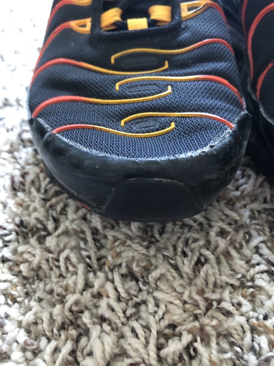 Nike Air Max 97 Plus Black Engine Orange Rise AH8144-002 Sz  display picture 1