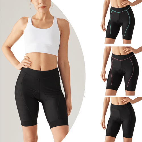 MEETYOO Fahrradunterhose Damen Fahrrad Unterwäsche 4D Gepolstert Radlerhose- - Bild 18 von 22