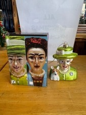 Queen Elizabeth Glass Christmas Ornament