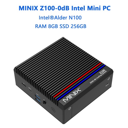 MINIX Z100-0dB Intel N100 gaming pc DDR4 WIFI6 4k 60hzWindows 11 PRO mini laptop - Picture 10 of 11