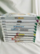 Nintendo Wii Games Job Lot X10 Untested Scratched Sold As Seen My Sims Lego Etc