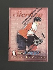 John LeClair 1996 Topps Finest Hockey Sterling Flyers #60 with Foil