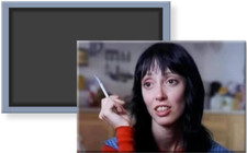 The Shining Shelley Duvall Wendy Torrance Image Fridge Magnet 2 x 3 Rigid