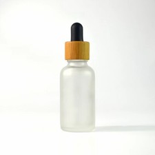 10ml Frosted Bamboo Dropper Pipette Bottle