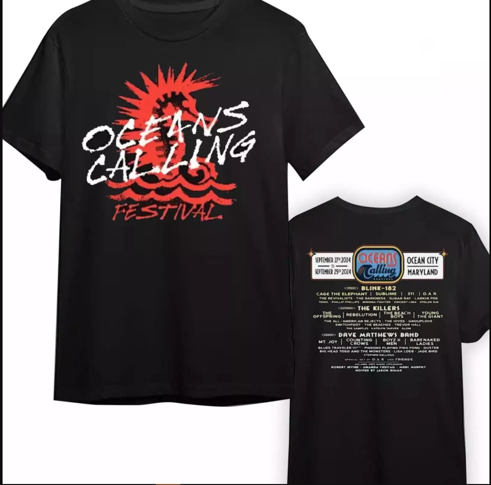 Oceans Calling Festival On Sep 27-29 2024 Ocean City Md Shirt