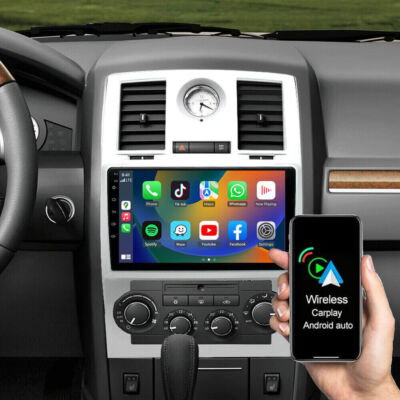 For Chrysler 300C 2005-2010 Android 15 Carplay Car Stereo Radio GPS Navi WIFI BT